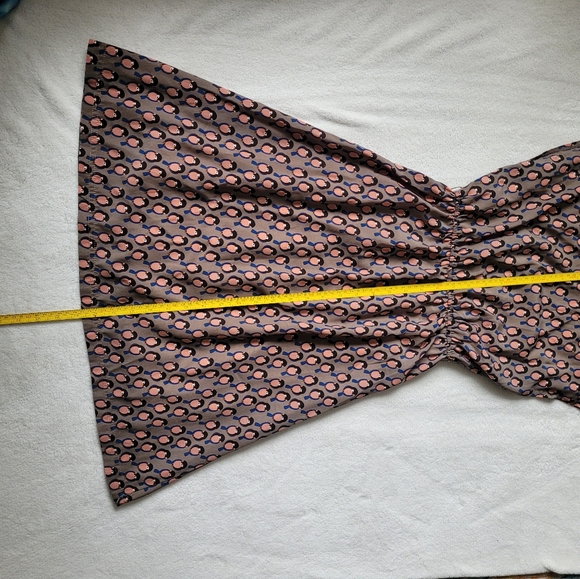 Bird print mini dress - sz xs - Picture 4 of 6